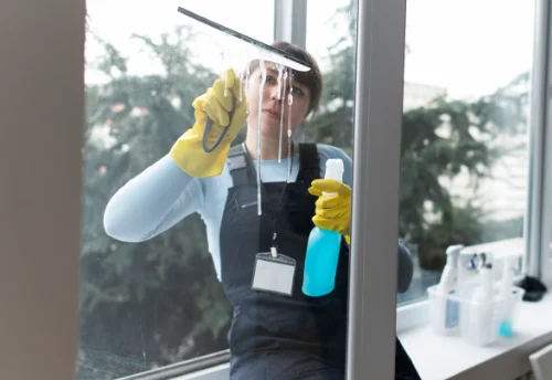 Nettoyage de vitres intérieures et extérieures à la Chapelle-Saint-Fray